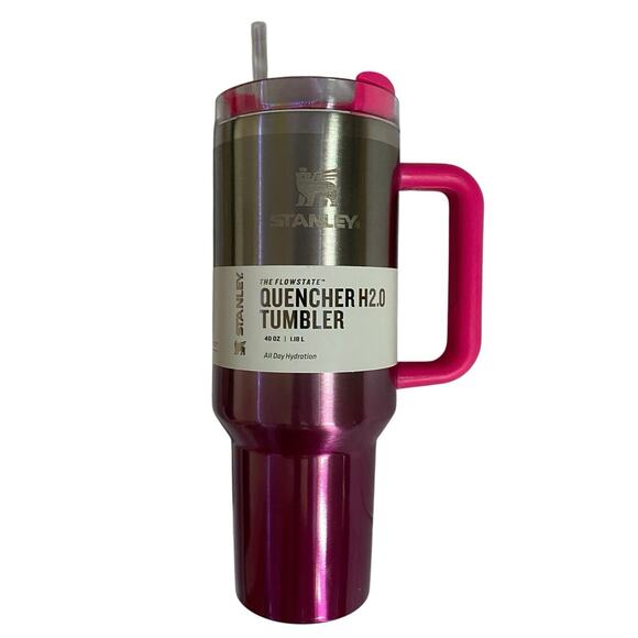 Stanley Flowstate Quencher 40oz Tumbler Camelia Gradient - Picture 1 of 8